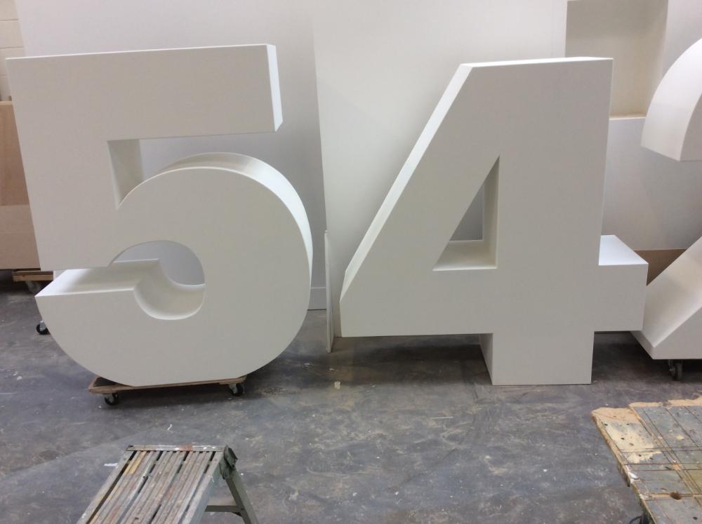 Number 54 Prop