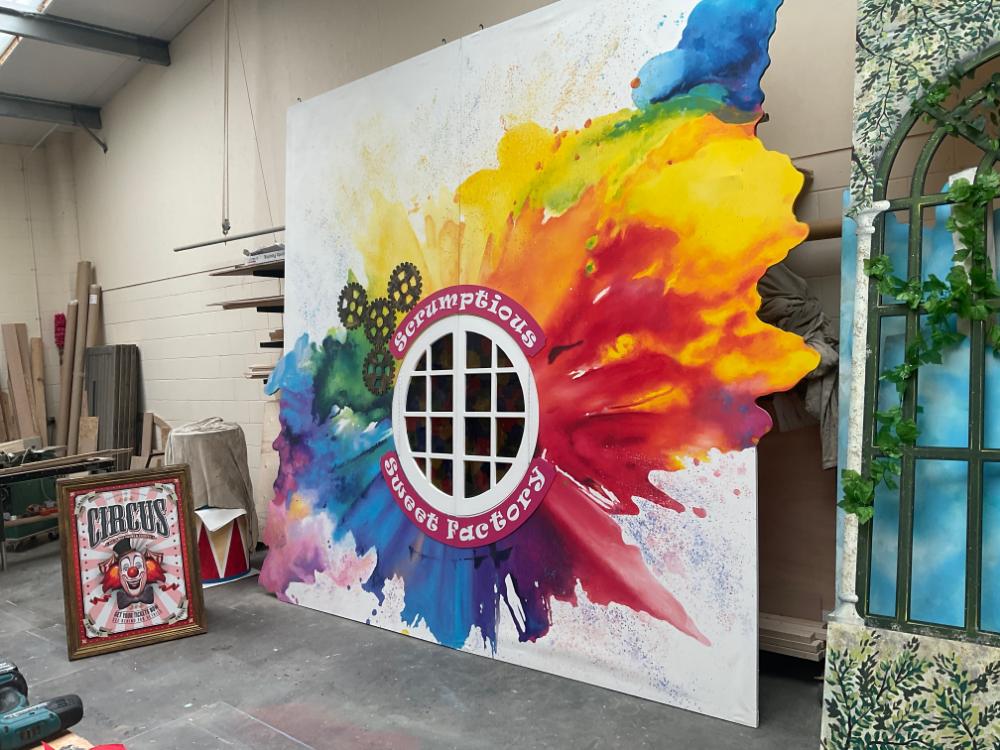 Set Design For Sweet Factory